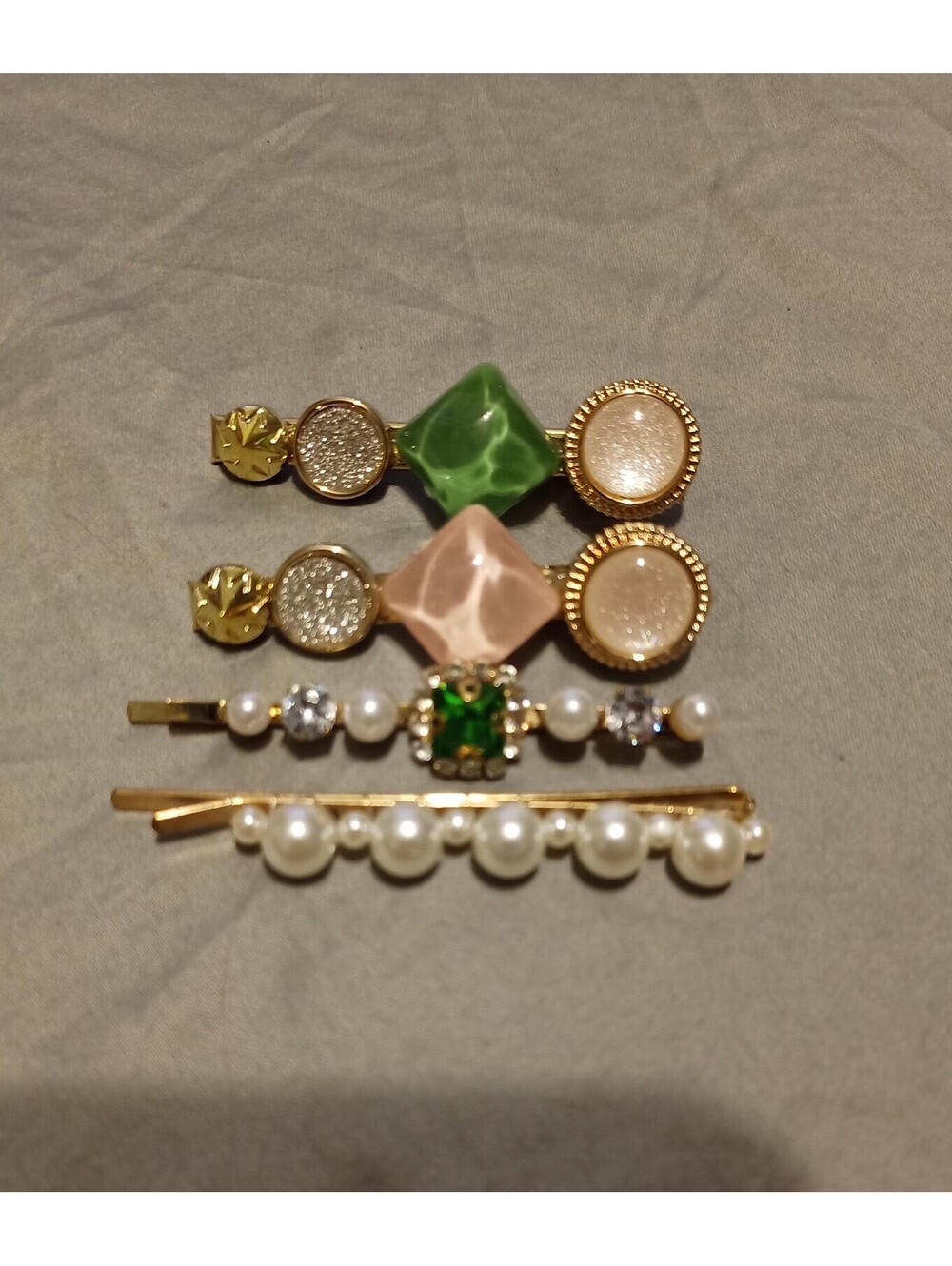 Set of 4 Decorative Bobby Pins
